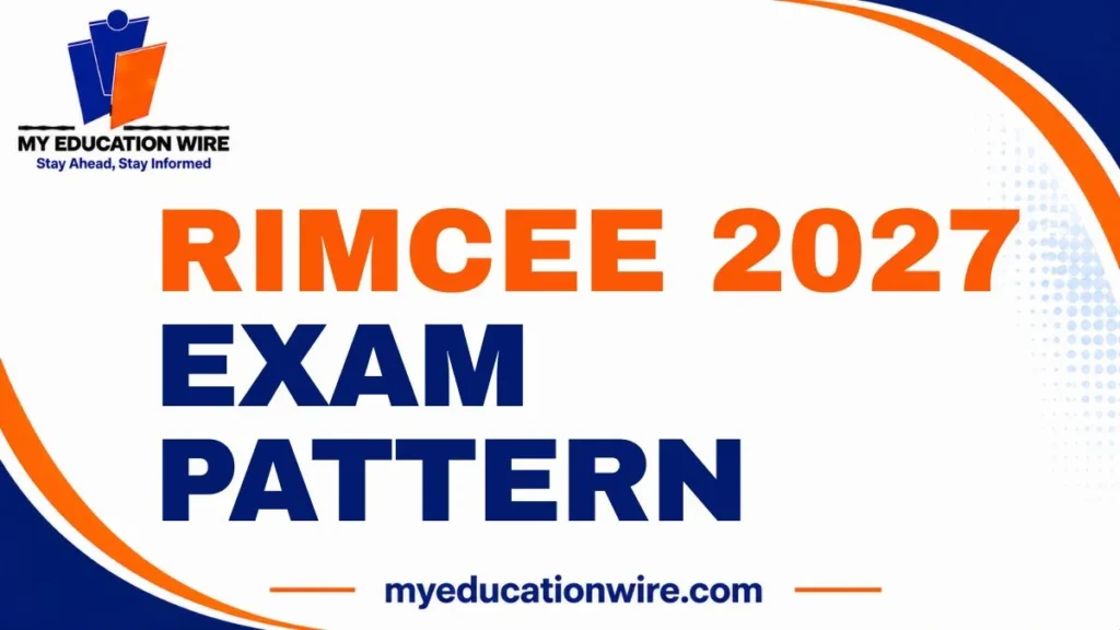 RIMCEE 2027 Exam Pattern