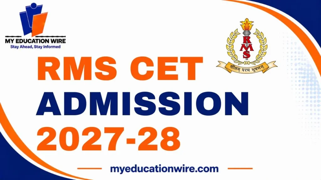 RMS CET Admission 2027