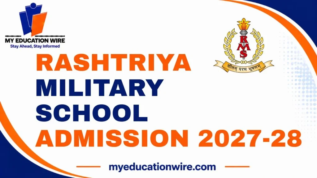 Rashtriya Military School Admission 2027