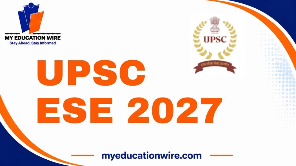 UPSC ESE 2027