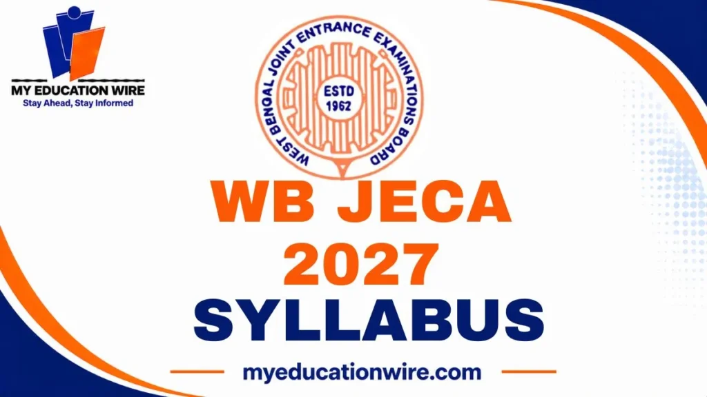 WB JECA 2027 Syllabus